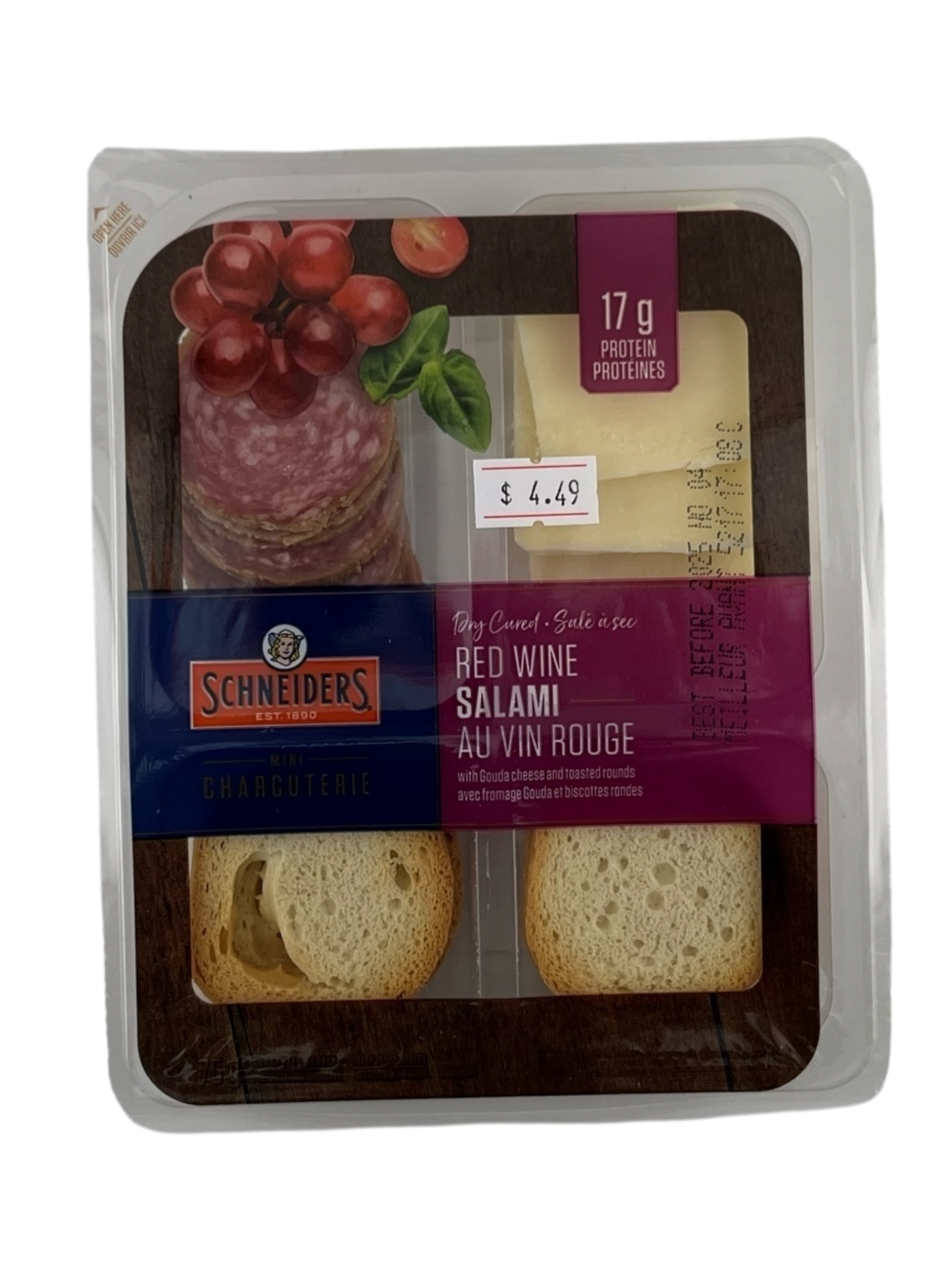 Schneiders Mini Charcuterie Kit - Red Wine Salami