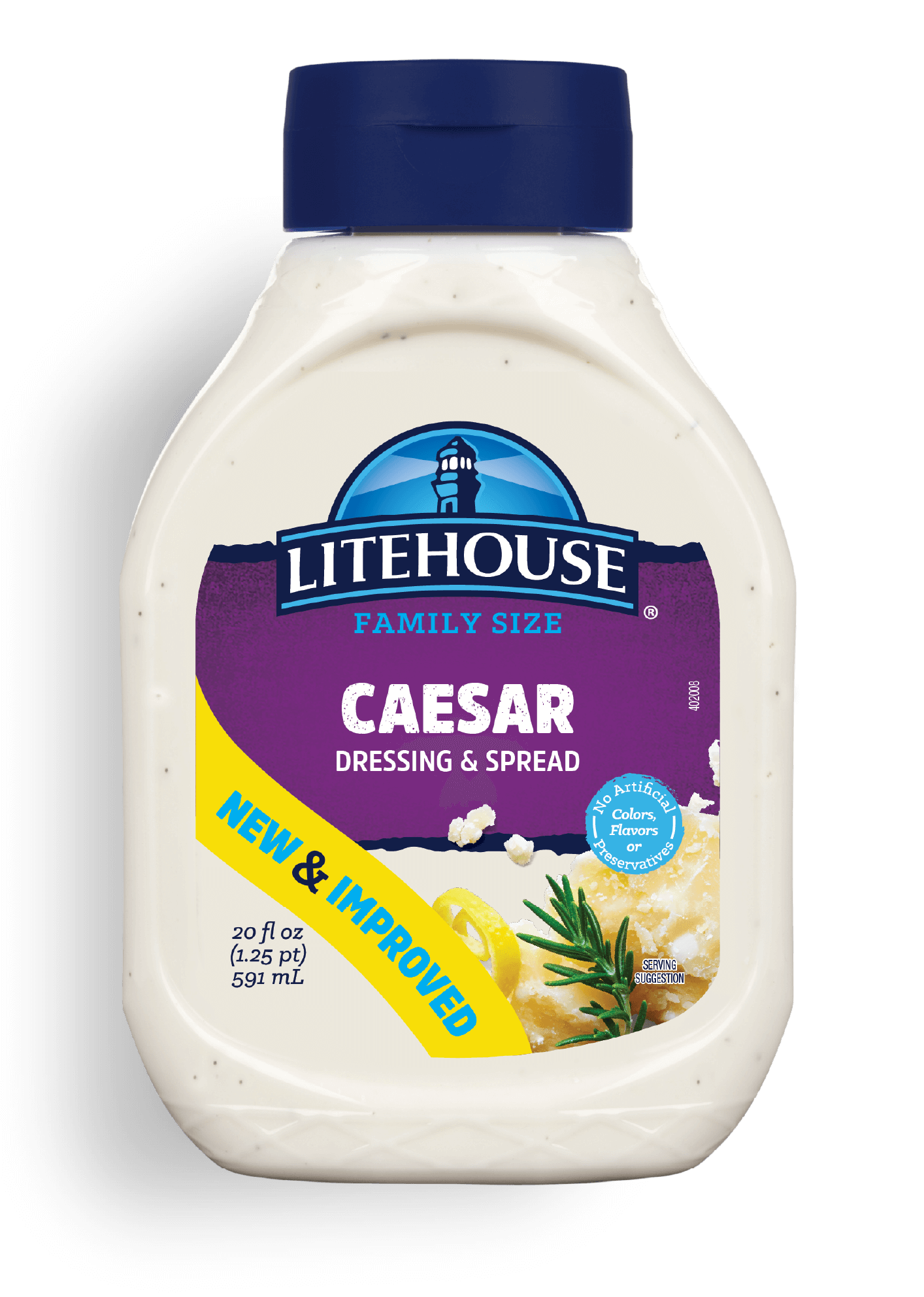 Caesar Salad Dressing - Litehouse - 591ml