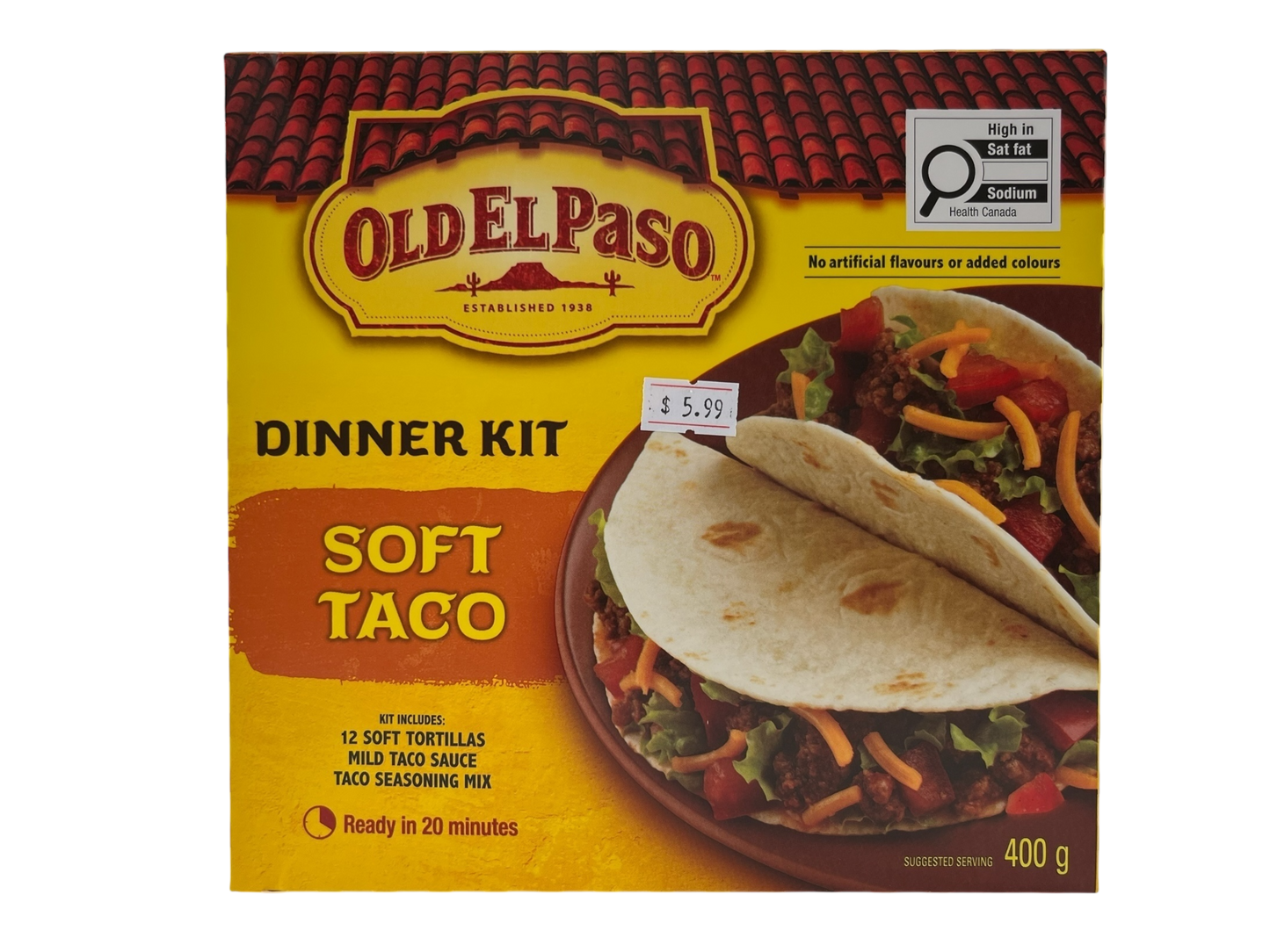 Old El Paso Soft Taco Dinner Kit