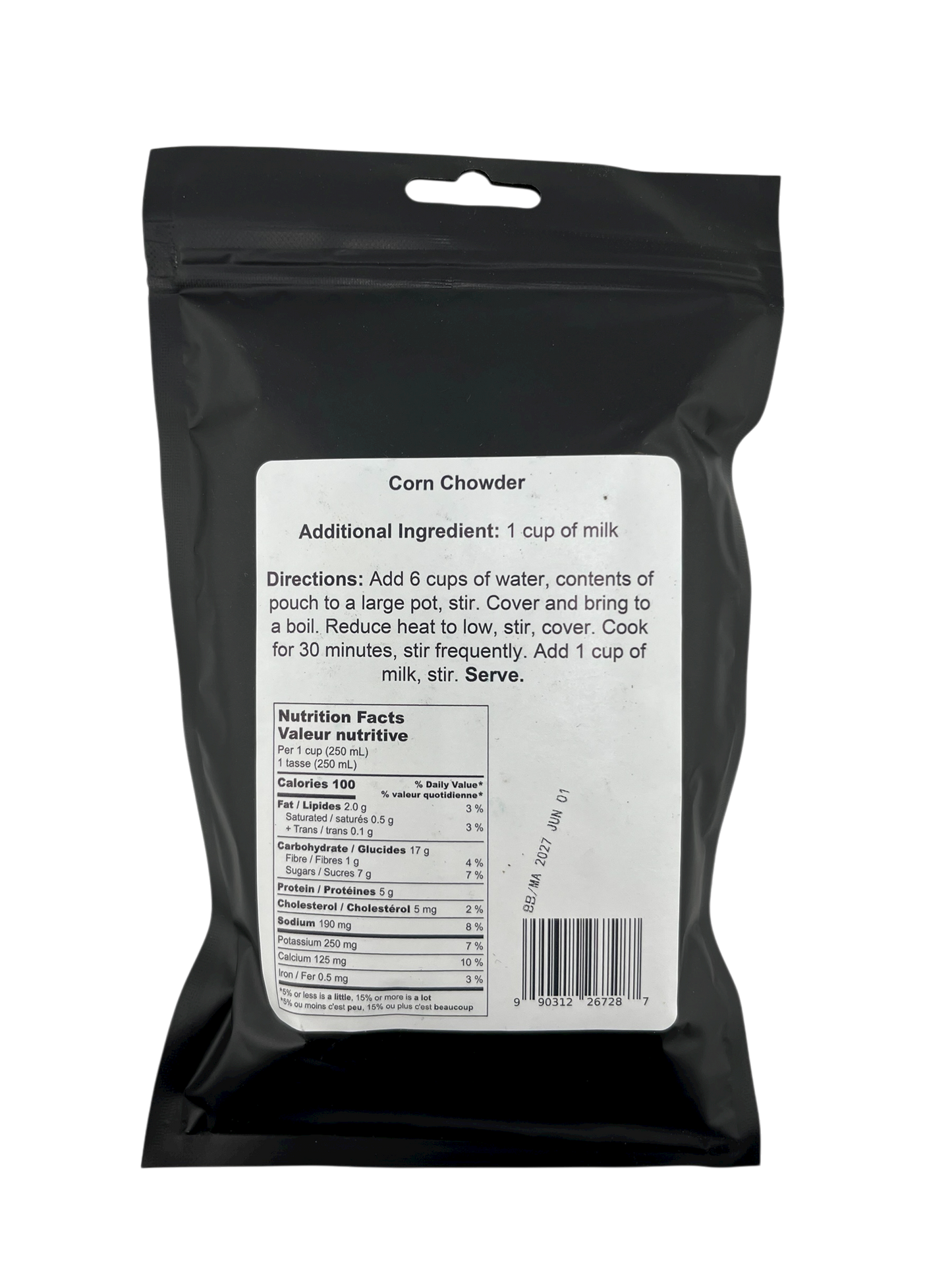 Corn Chowder Soup Mix