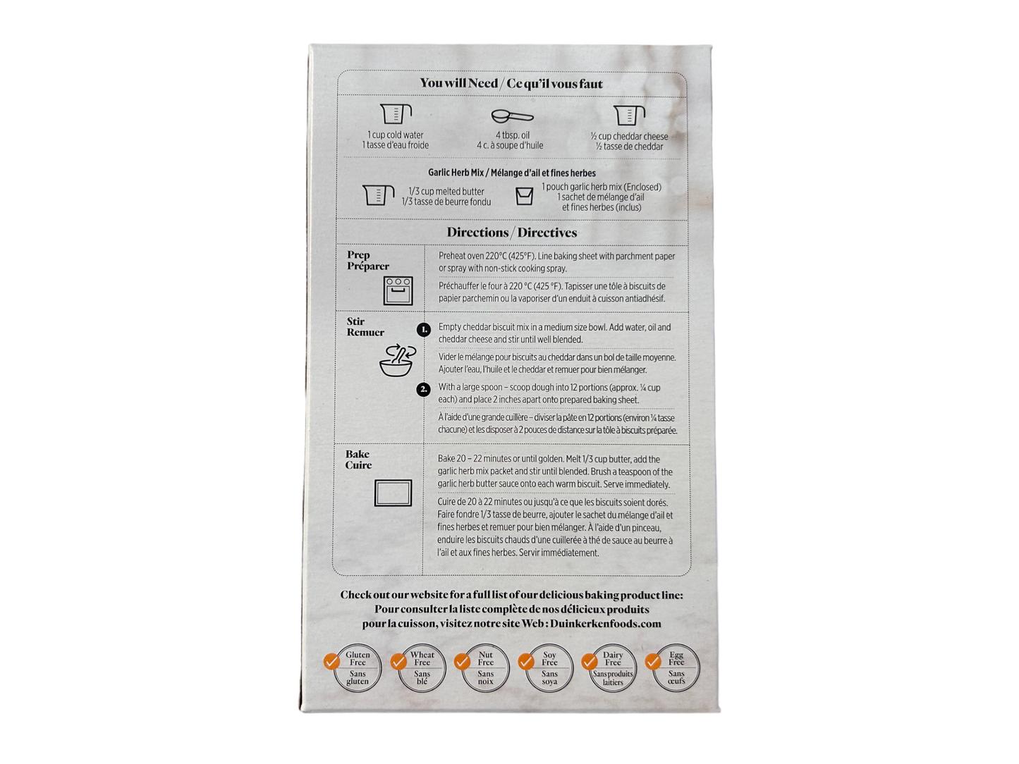 Cheddar Cheese Biscuit- Duinkerken - 322g