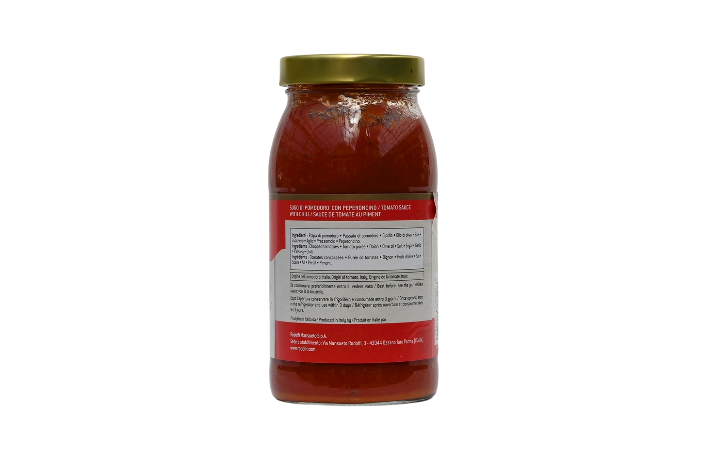 Rodolfi Arrabbiata Sauce - 680ml