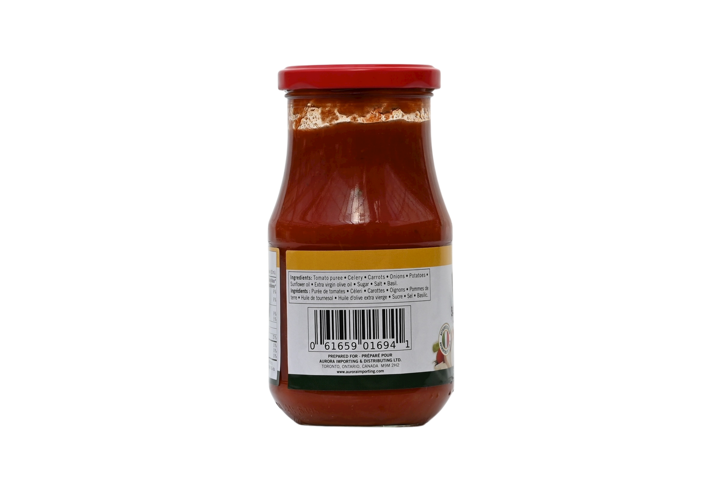 Aurora Sauce Primavera with Vegetables - 400ml