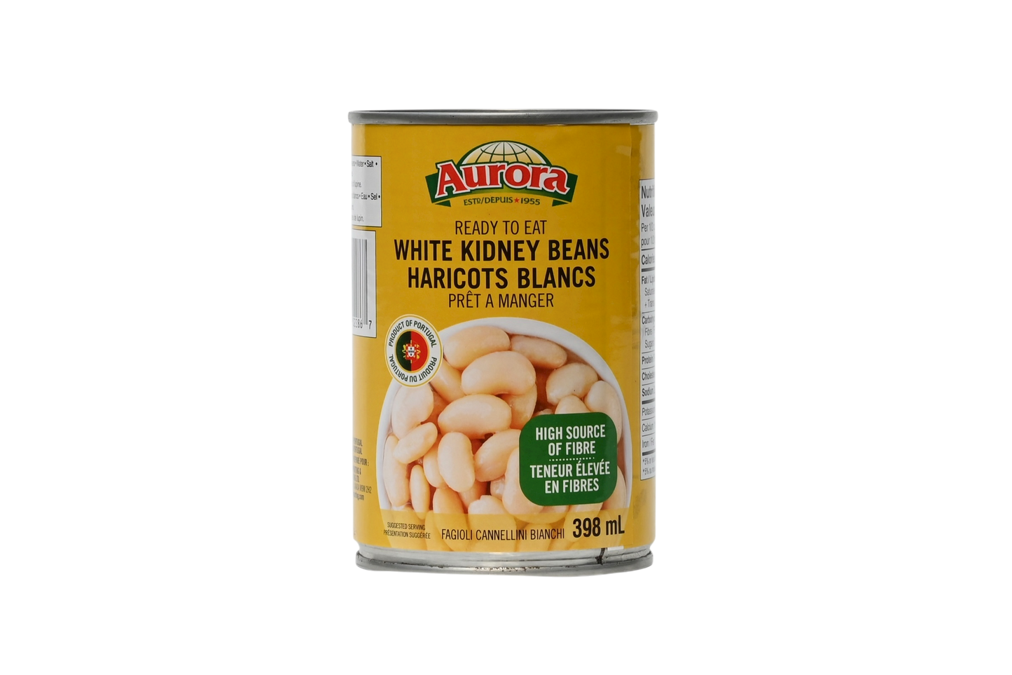 Aurora Canned White Kidney Beans - 398ml