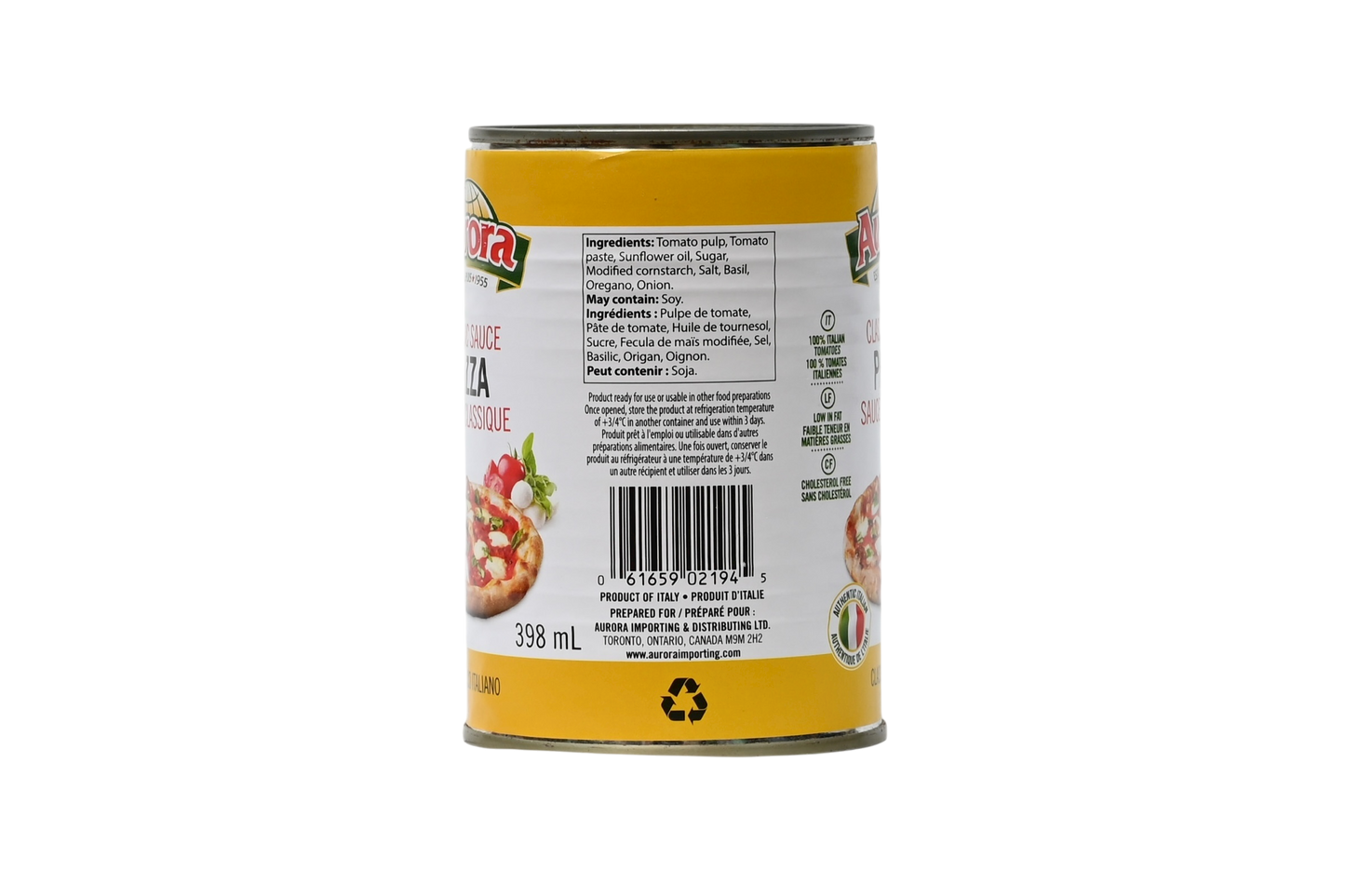 Aurora Classic Pizza Sauce - 398ml