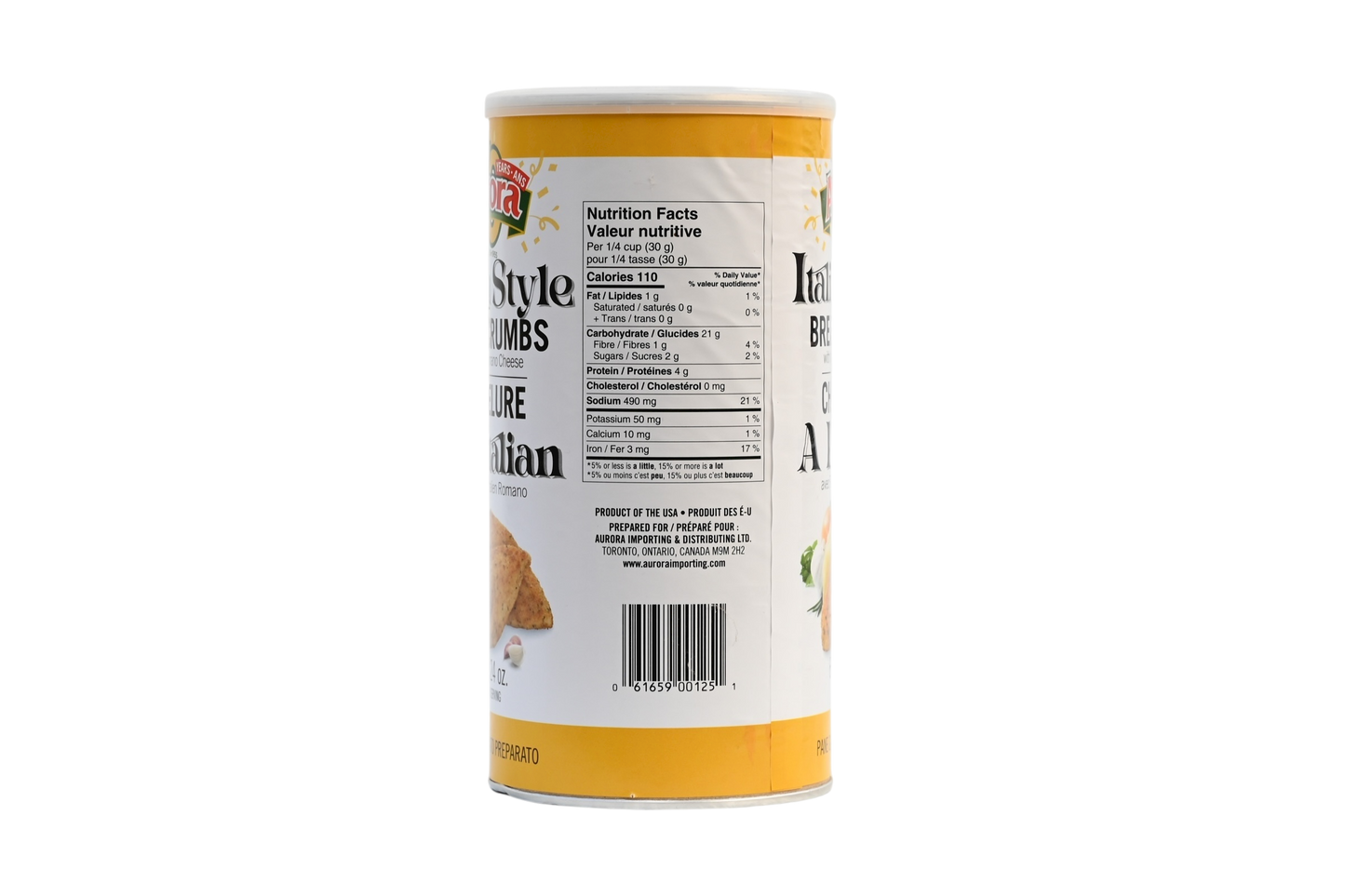 Aurora Italian Style Bread Crumbs - 680g