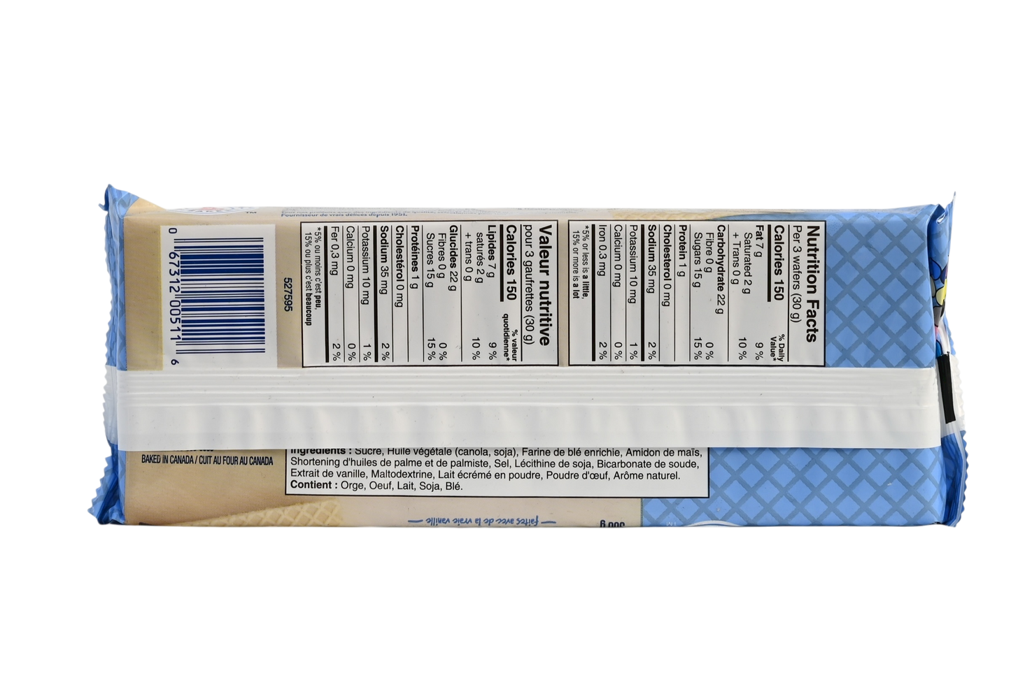 Voortman Vanilla Wafers - 300g