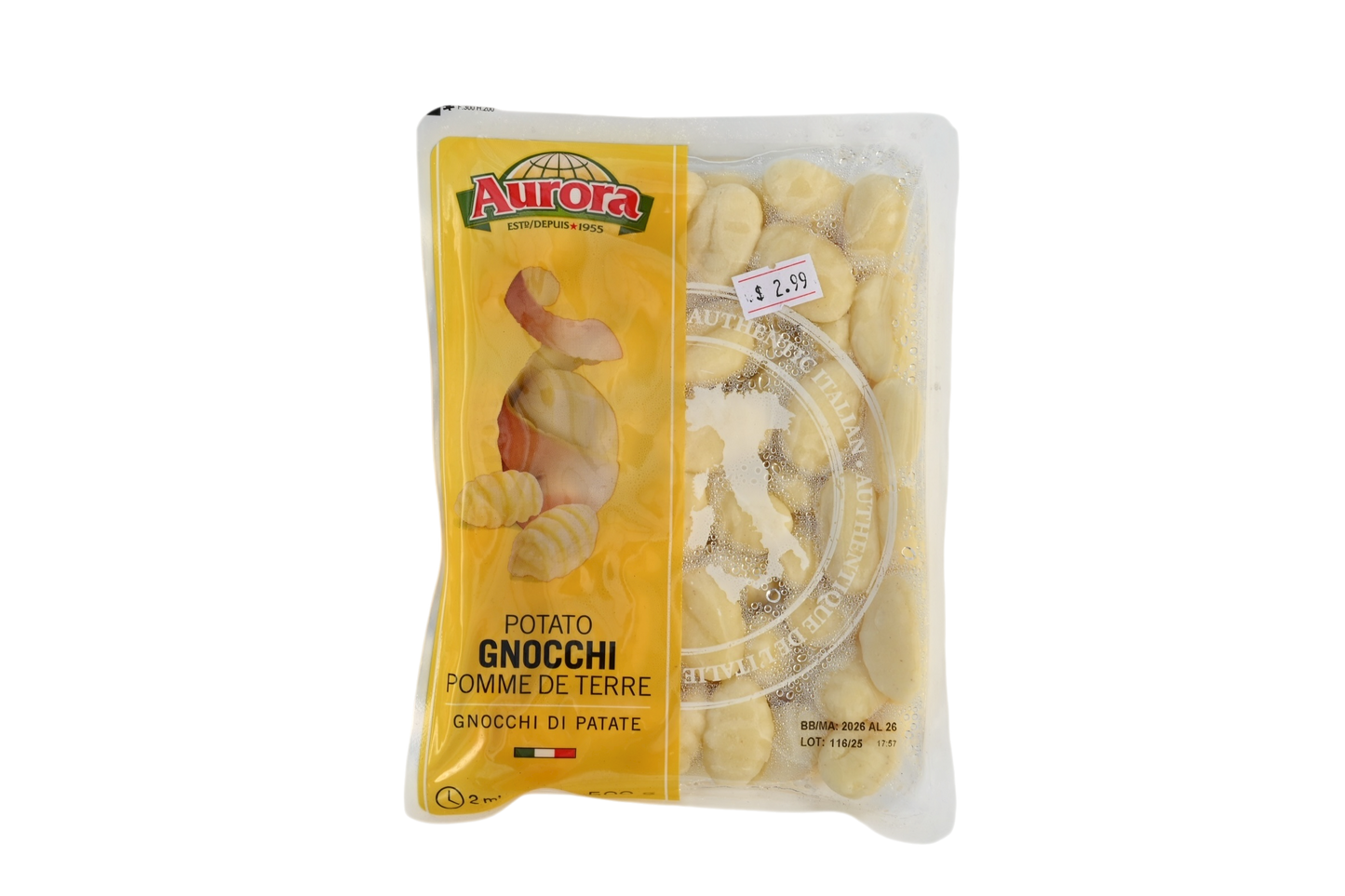 Aurora Potato Gnocchi - 500g