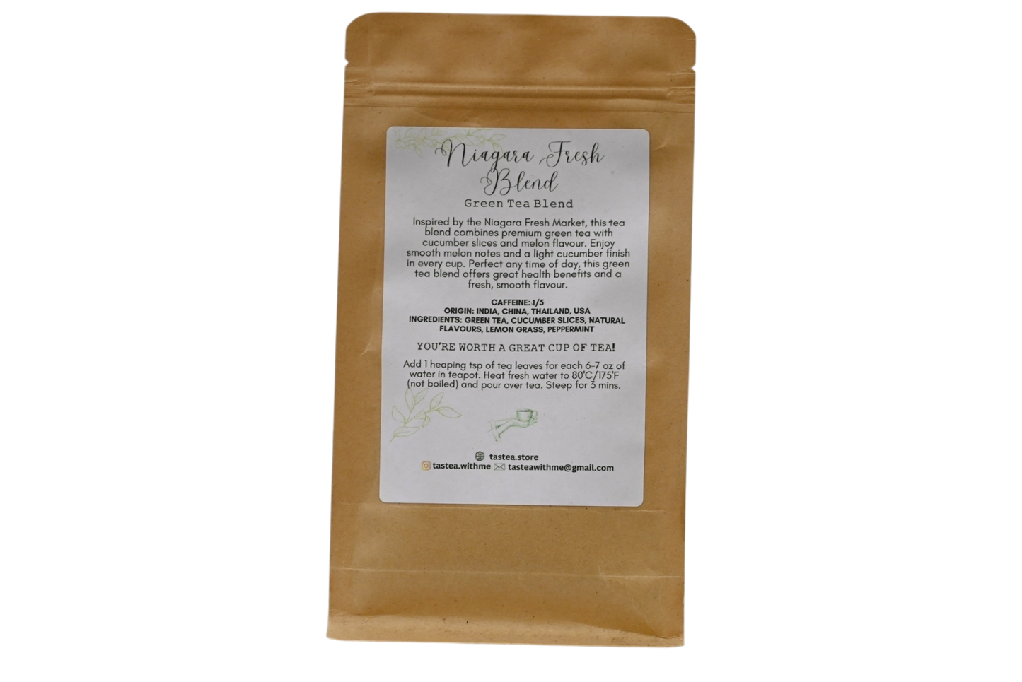 TasTea Niagara Fresh Blend Loose Leaf Tea