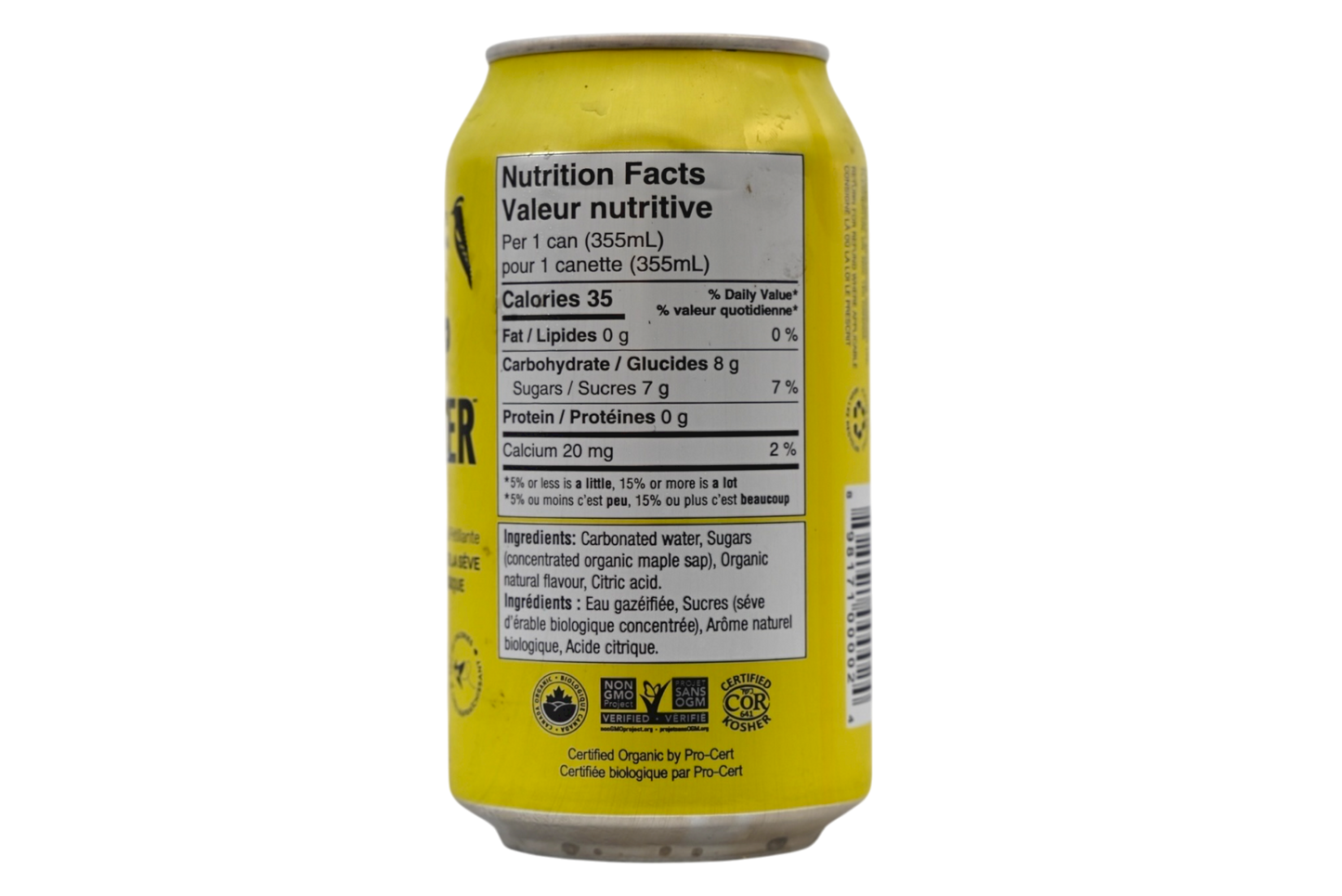 The Lemon One - Sap Sucker Sparkling Water