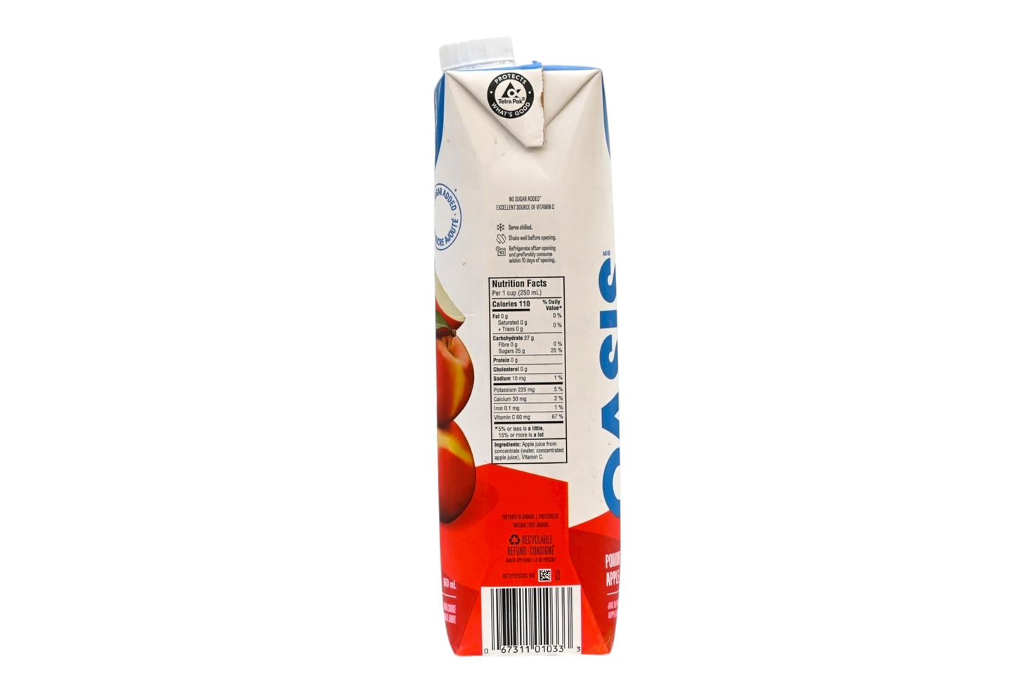 Oasis Apple Juice - 960ml