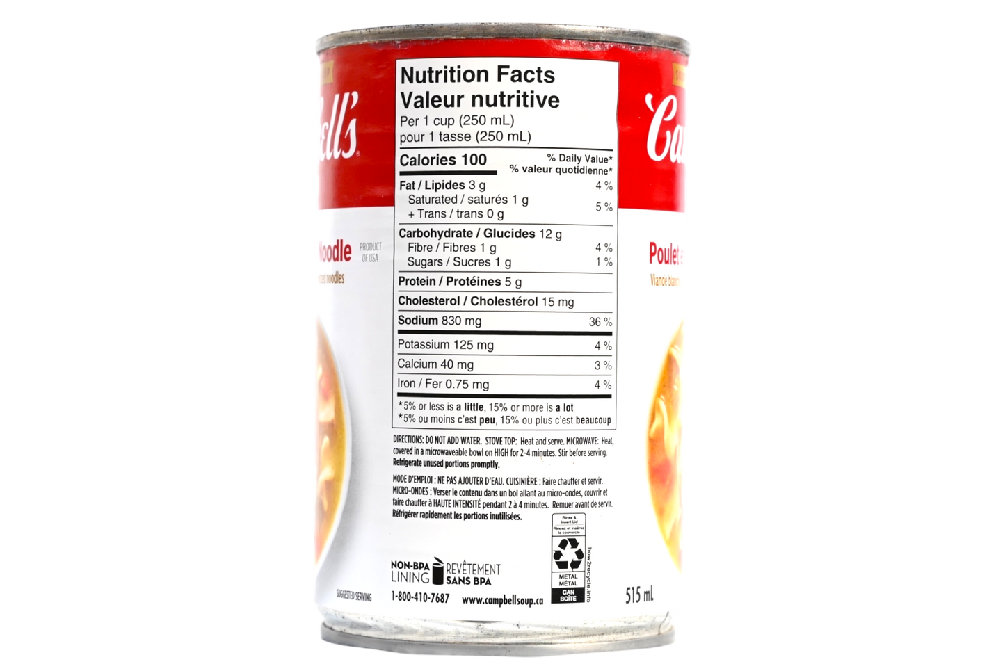 Campbell's Classic Chicken Noodle Soup Ready to Serve - 284ml