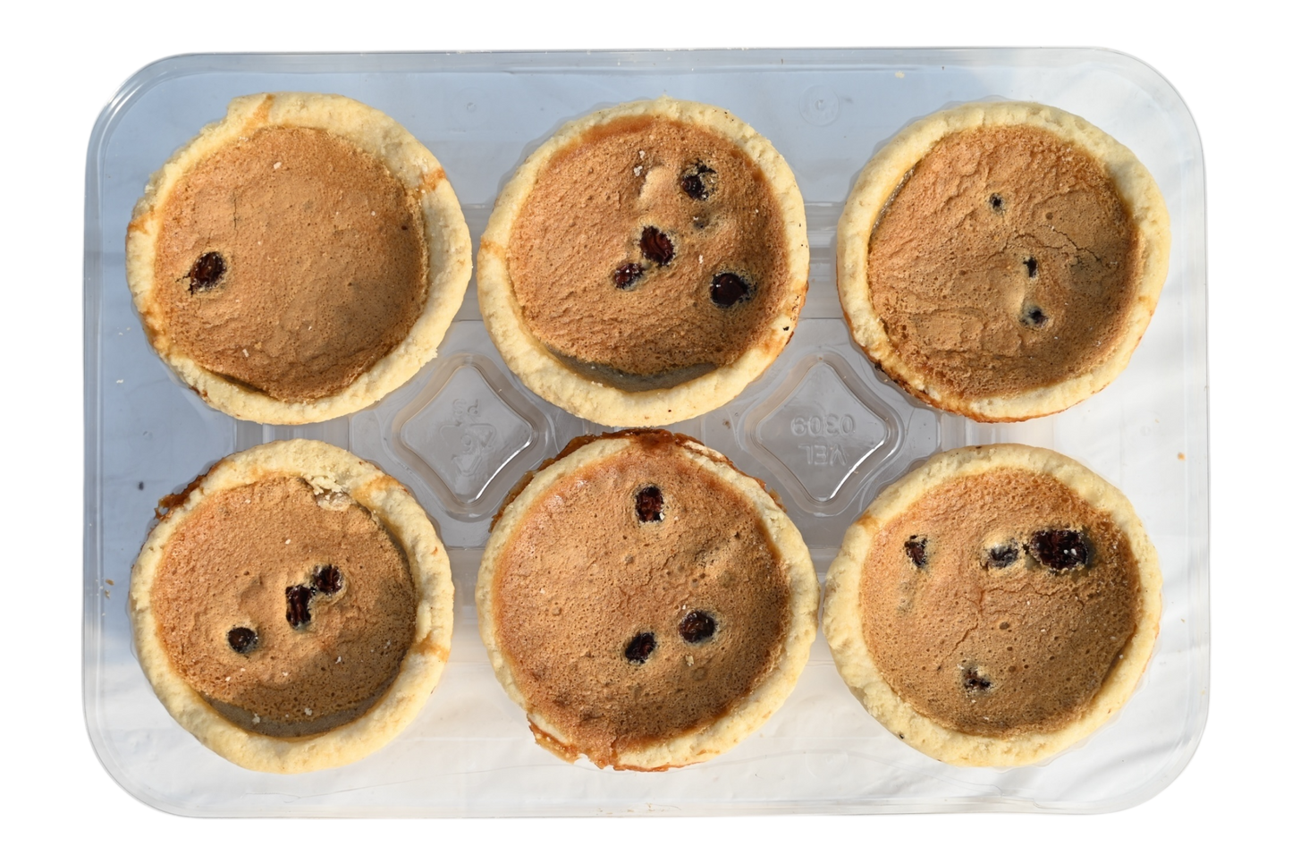 Homemade Raisin Butter Tarts - 6 pack - Frozen