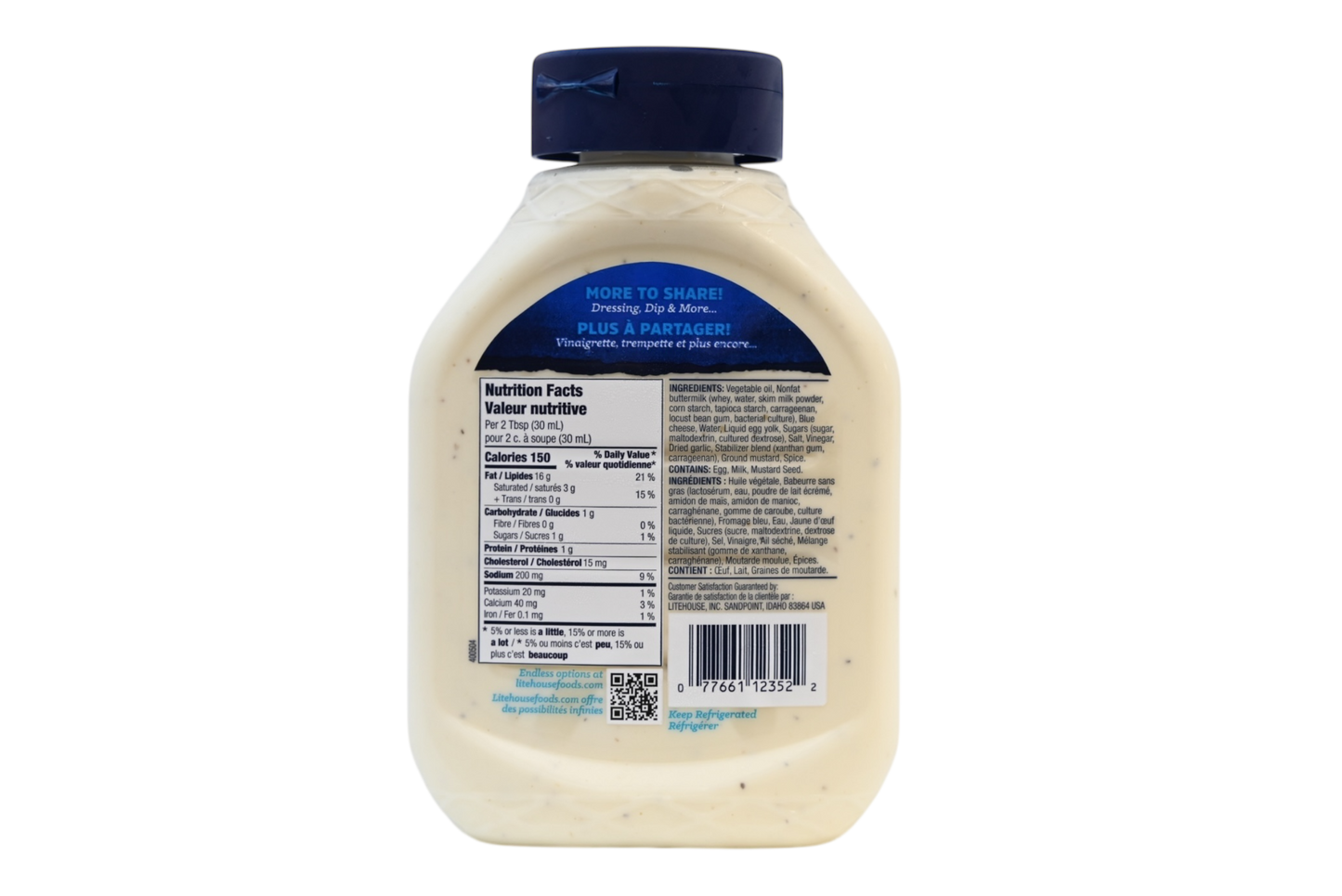Chunky Blue Cheese - Litehouse - 591ml