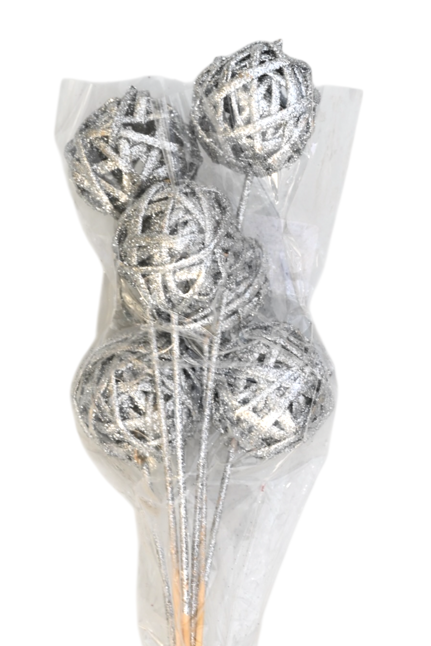 Kamboi Balls - Silver glitter