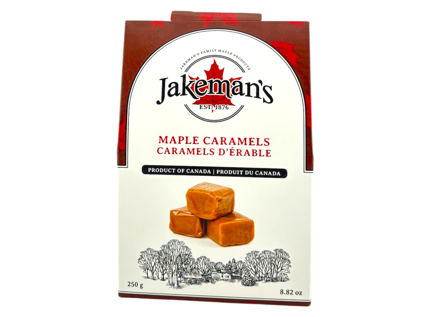 Jakeman's Maple Caramels - 250g