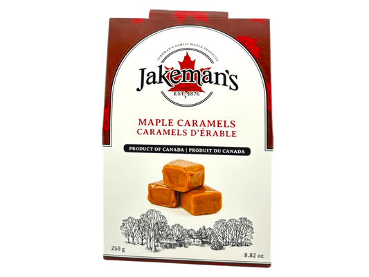 Jakeman's Maple Caramels - 250g