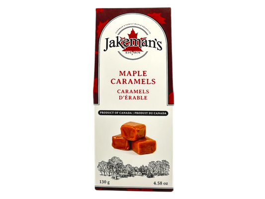 Jakeman's Maple Caramels - 130g