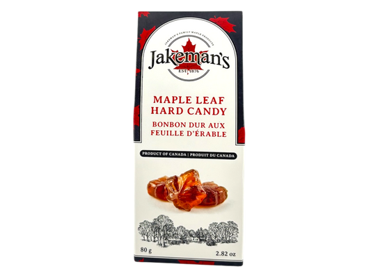 Jakeman's Maple Leaf Hard Candy - 80g