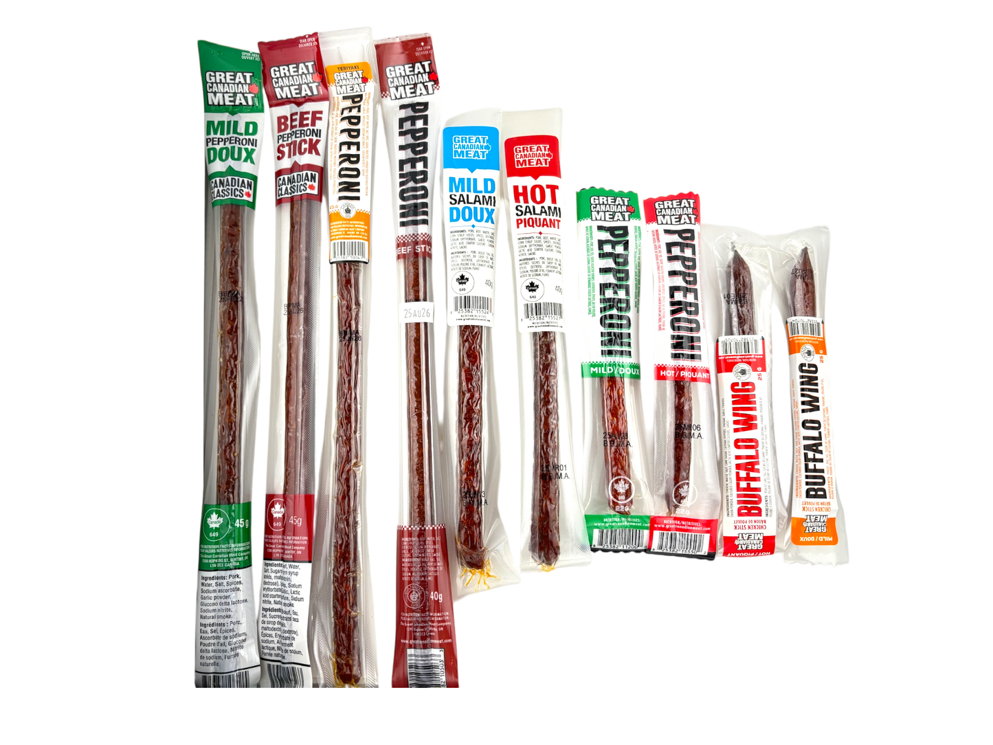 Individual Pepperoni Sticks