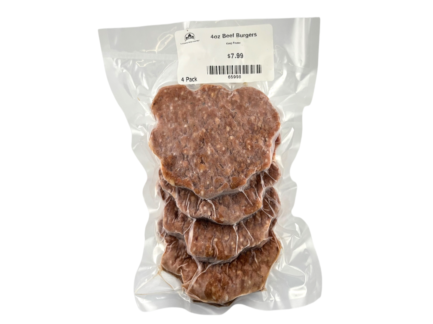 4oz Beef Burgers-4 Pack