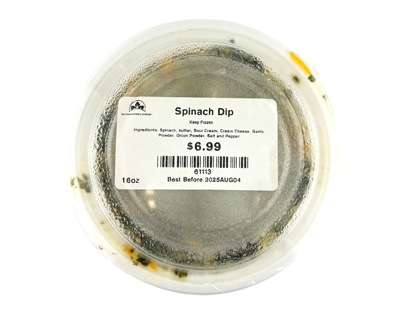 Homemade Spinach Dip - 12oz