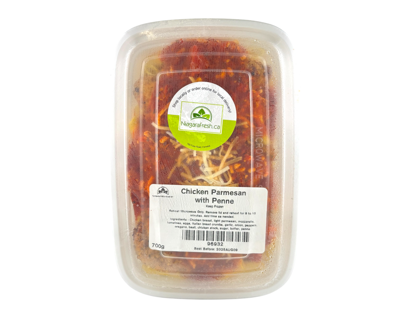 Chicken Parmesan and Pasta