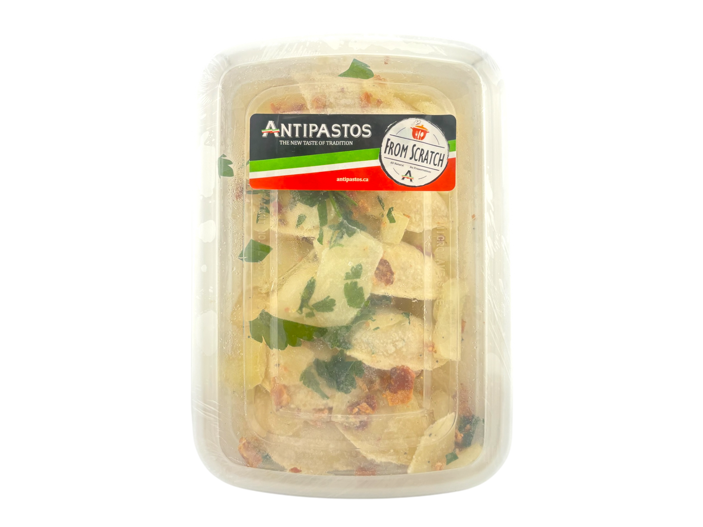 Potato and Cheese Pierogies with Bacon and Onion 450g - Antipastos