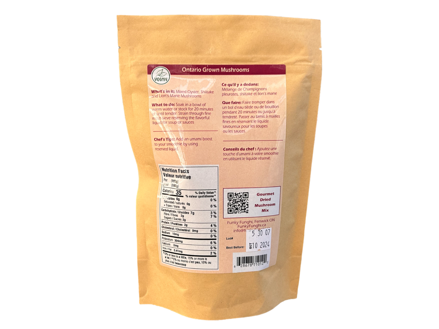 Gourmet Dried Mushroom mix