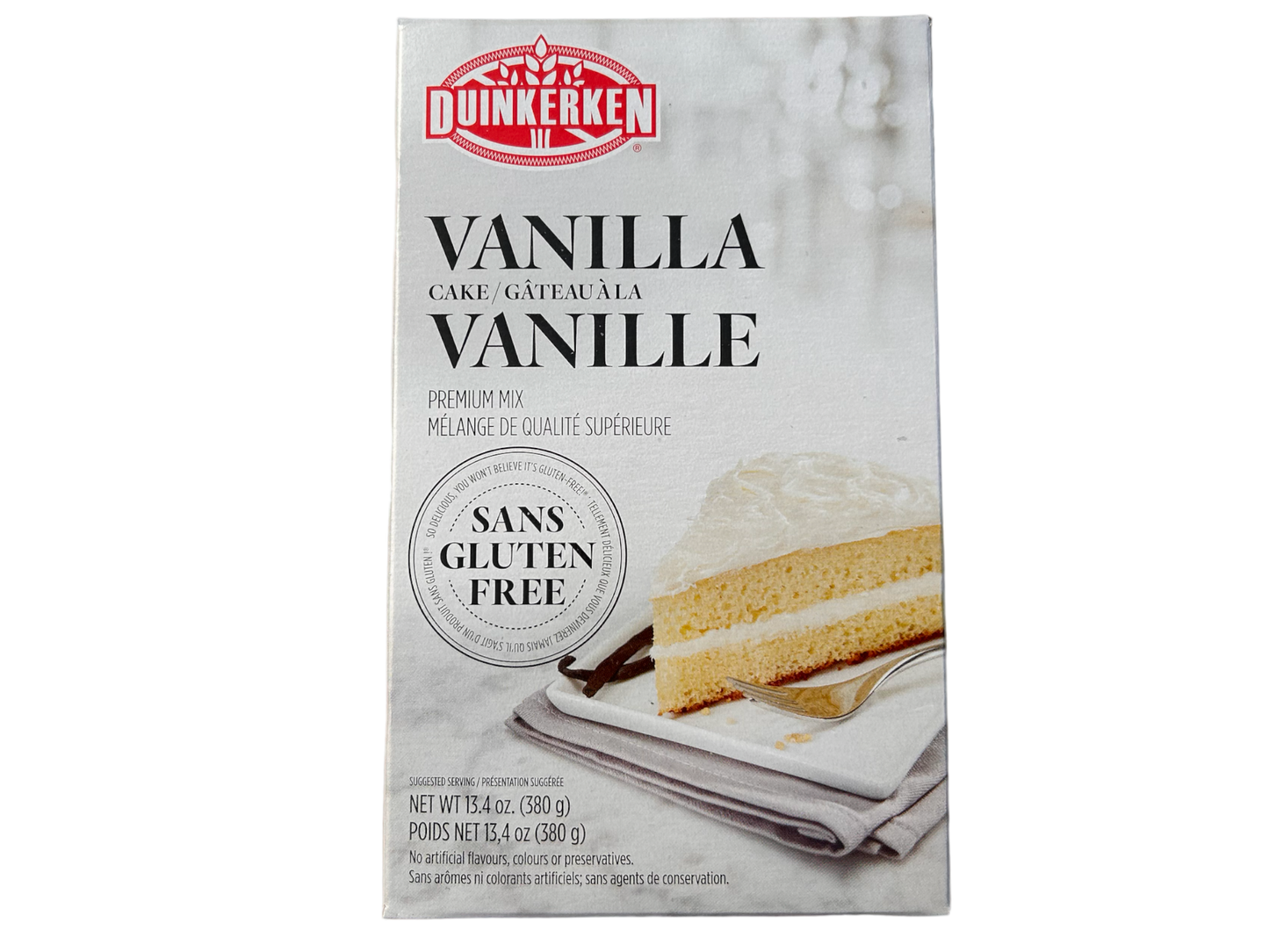 Vanilla cake - Duinkerken - 380g