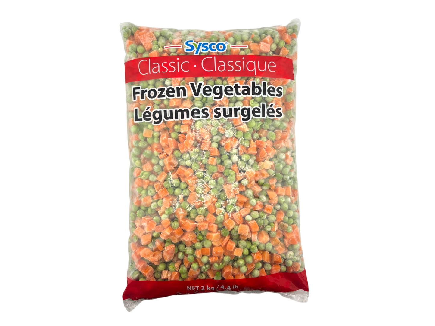 Frozen Carrots and Peas - 2kg