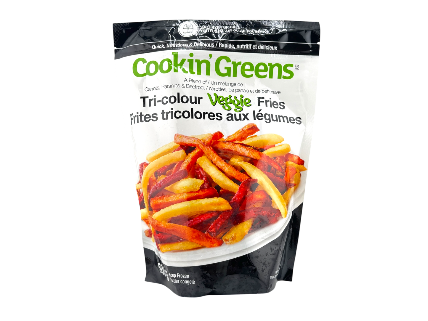 Cookin' Greens Tricolour Veggie Fries - Frozen