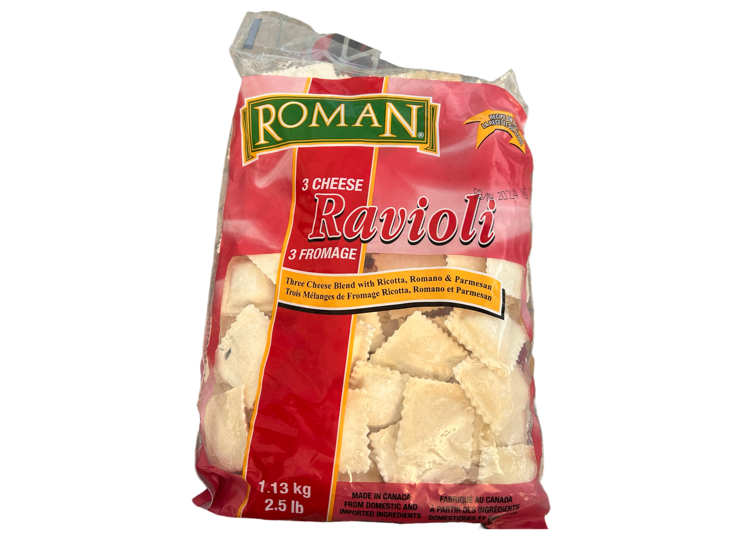 3 Cheese Ravioli