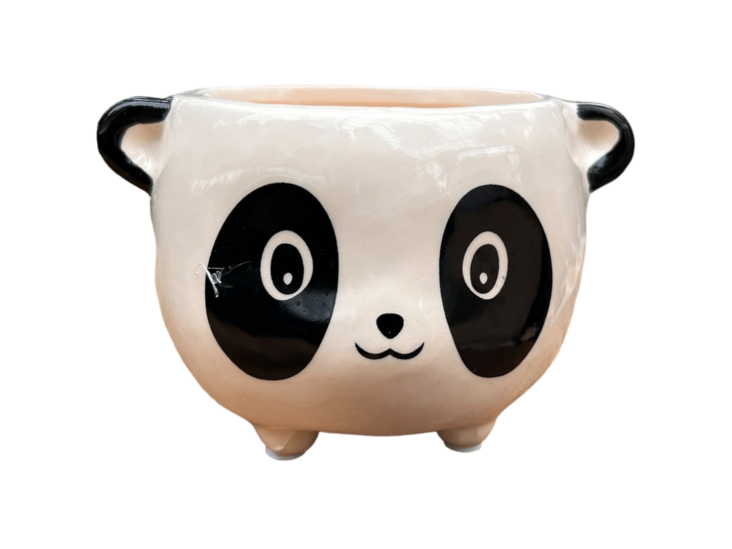 Panda face pot