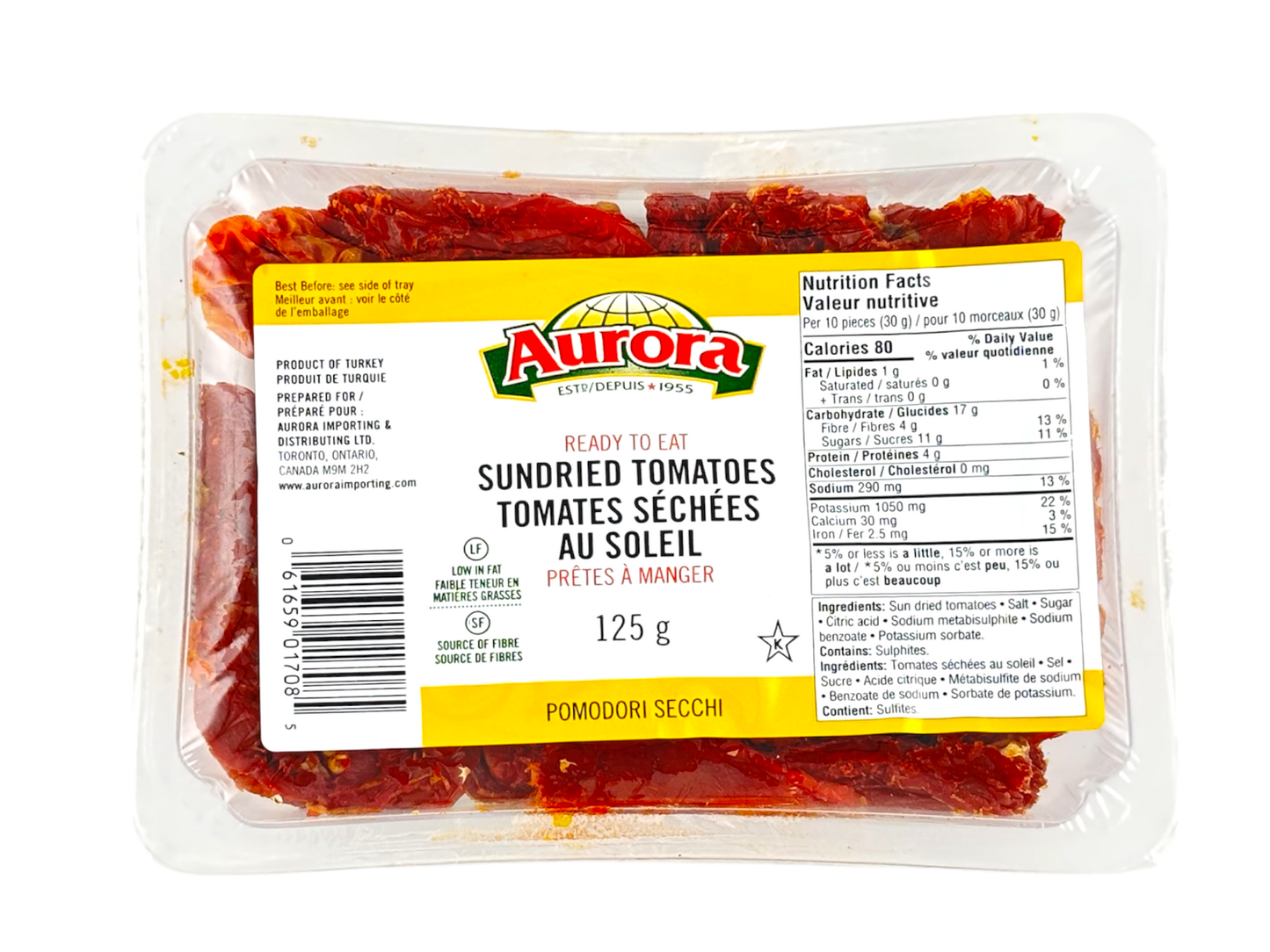 Aurora Sundried Tomatoes - 125g