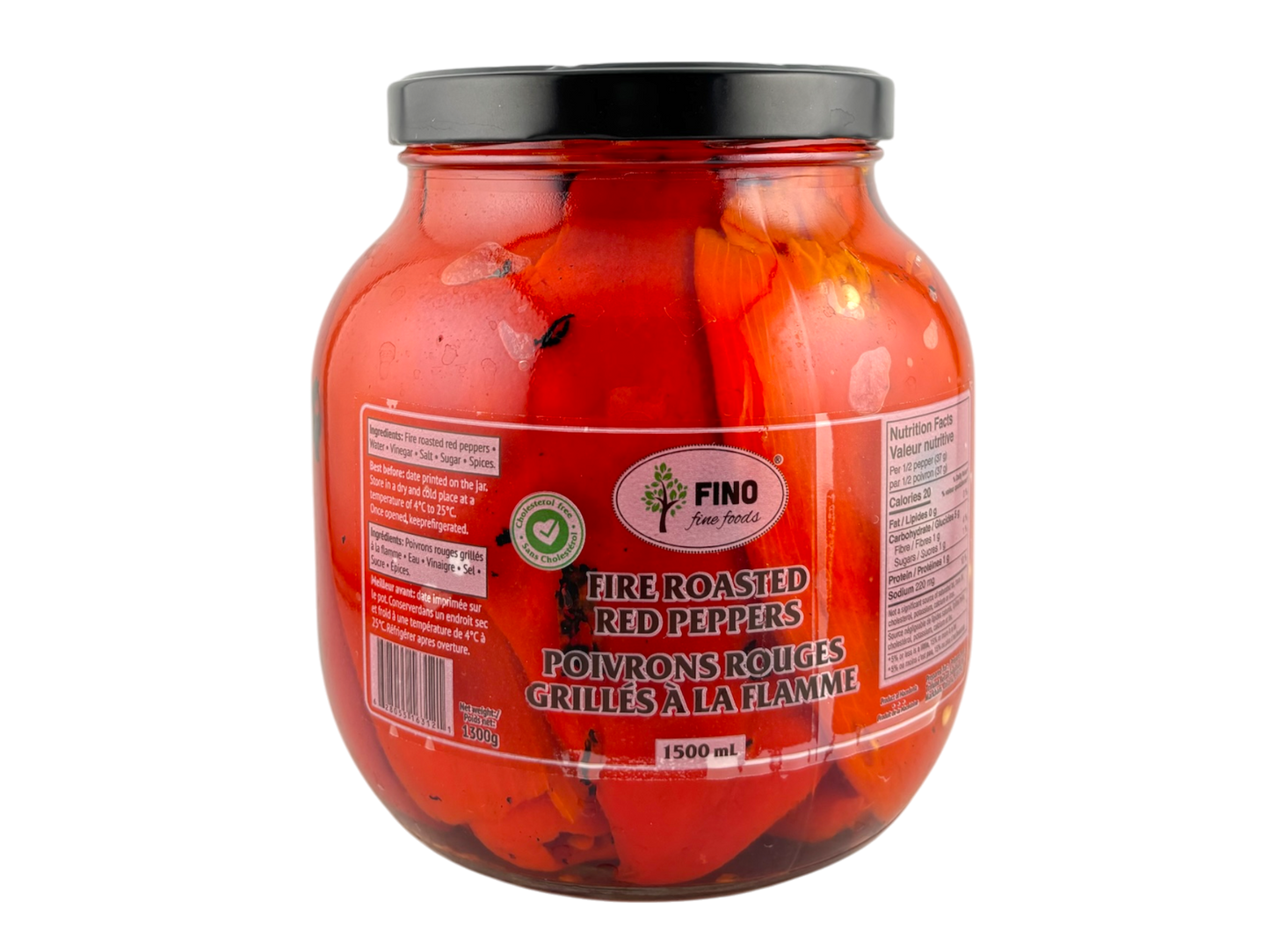 Fina Fire Roasted Red Peppers - 1500ml