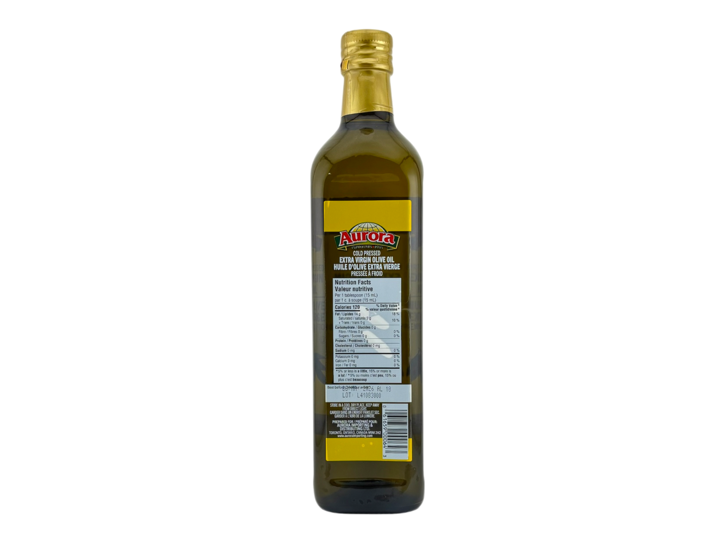 Aurora Extra Virgin Olive Oil - 750ml