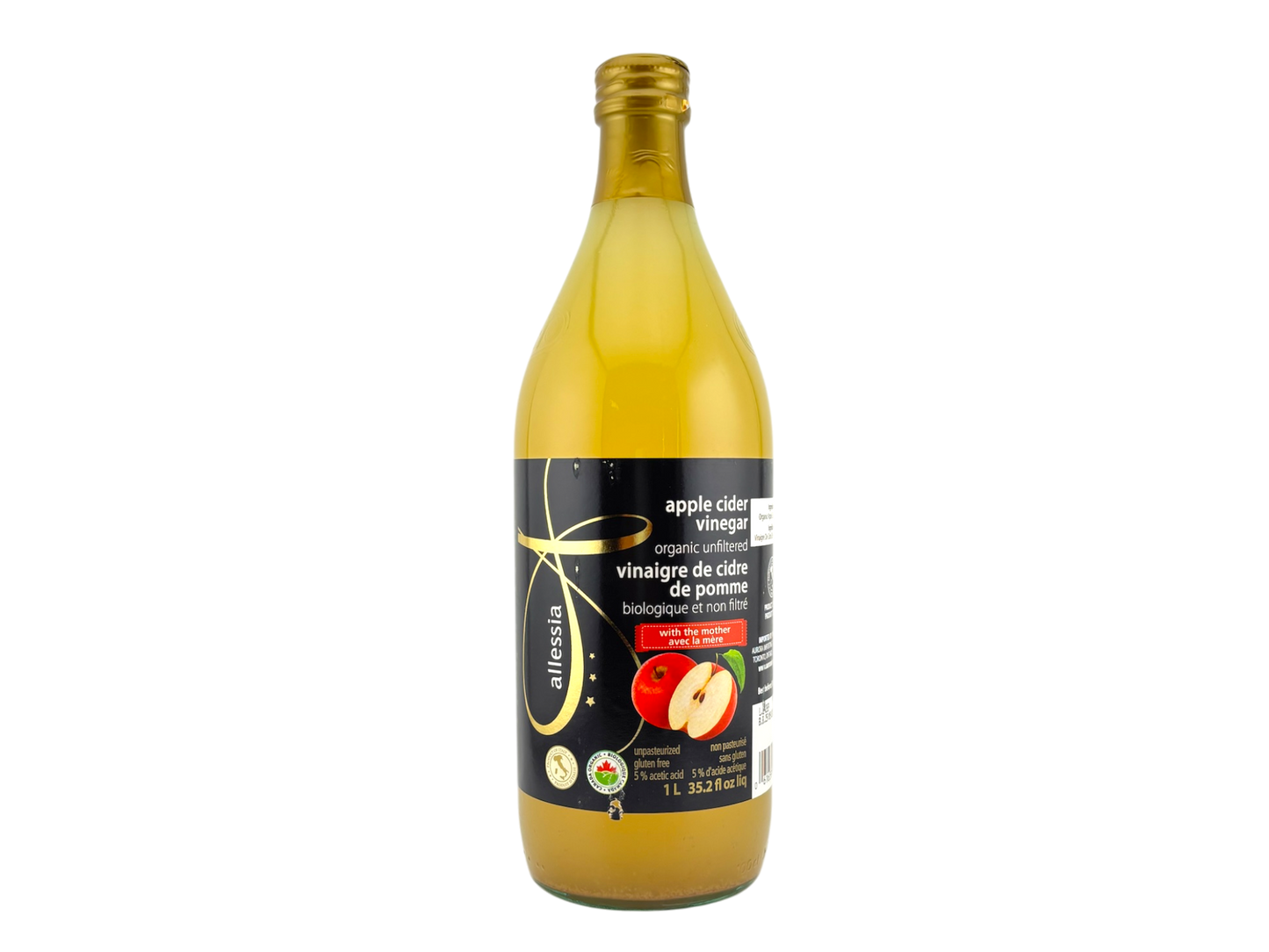 Organic Apple Cider Vinegar - 1L