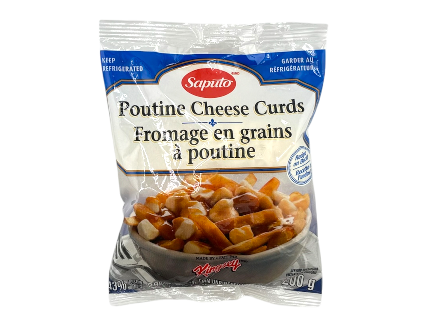 Saputo Poutine Cheese Curds - 200g