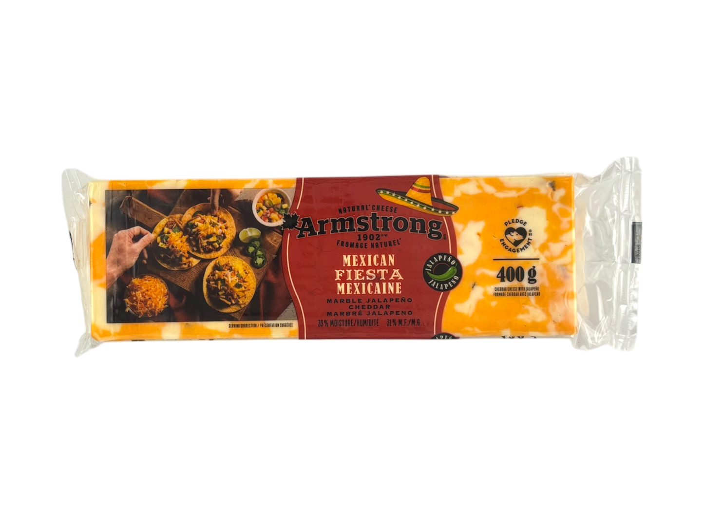 Armstrong Mexican Fiesta Cheese Brick - 400g