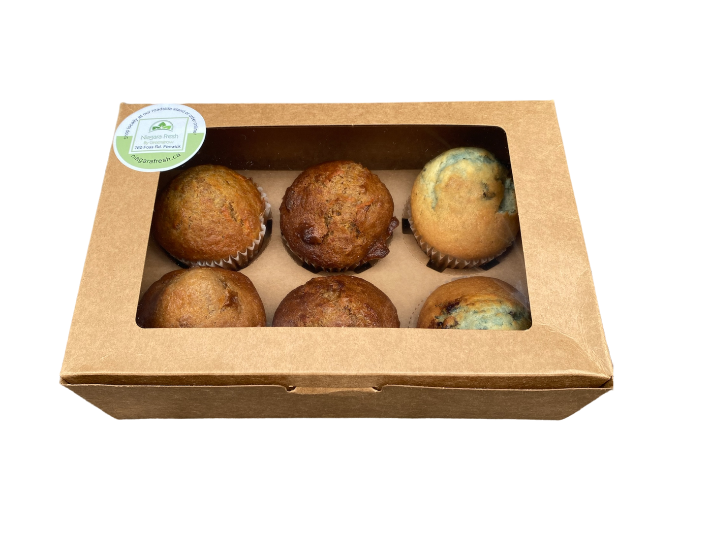 Homemade Mixed Muffins - 6 Pack