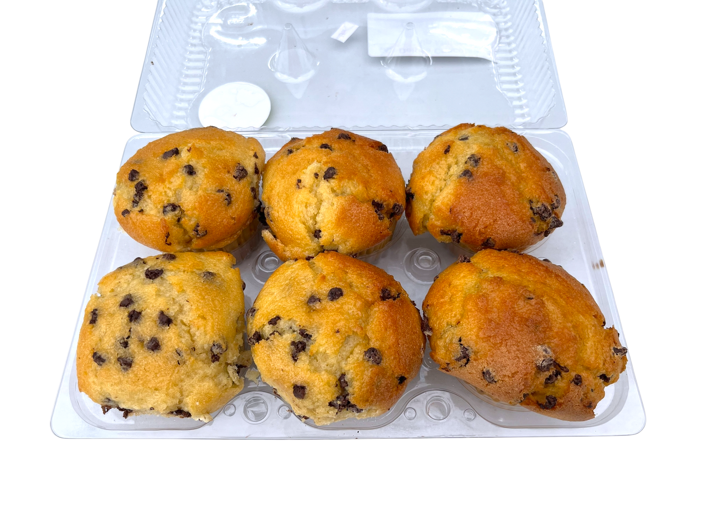 Homemade Deluxe Chocolate Chip Muffins - 6 Pack
