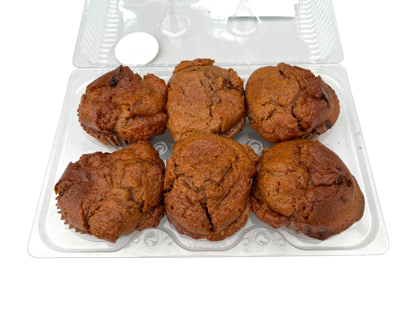 Homemade Deluxe Carrot Raisin Muffins - 6 Pack