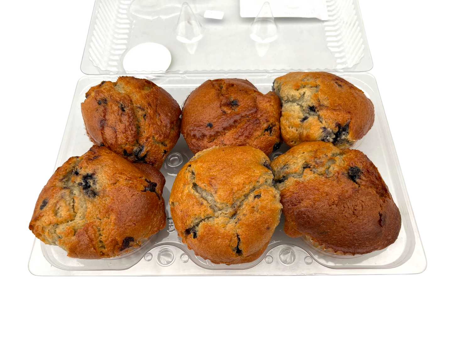 Homemade Deluxe Blueberry Muffins - 6 Pack