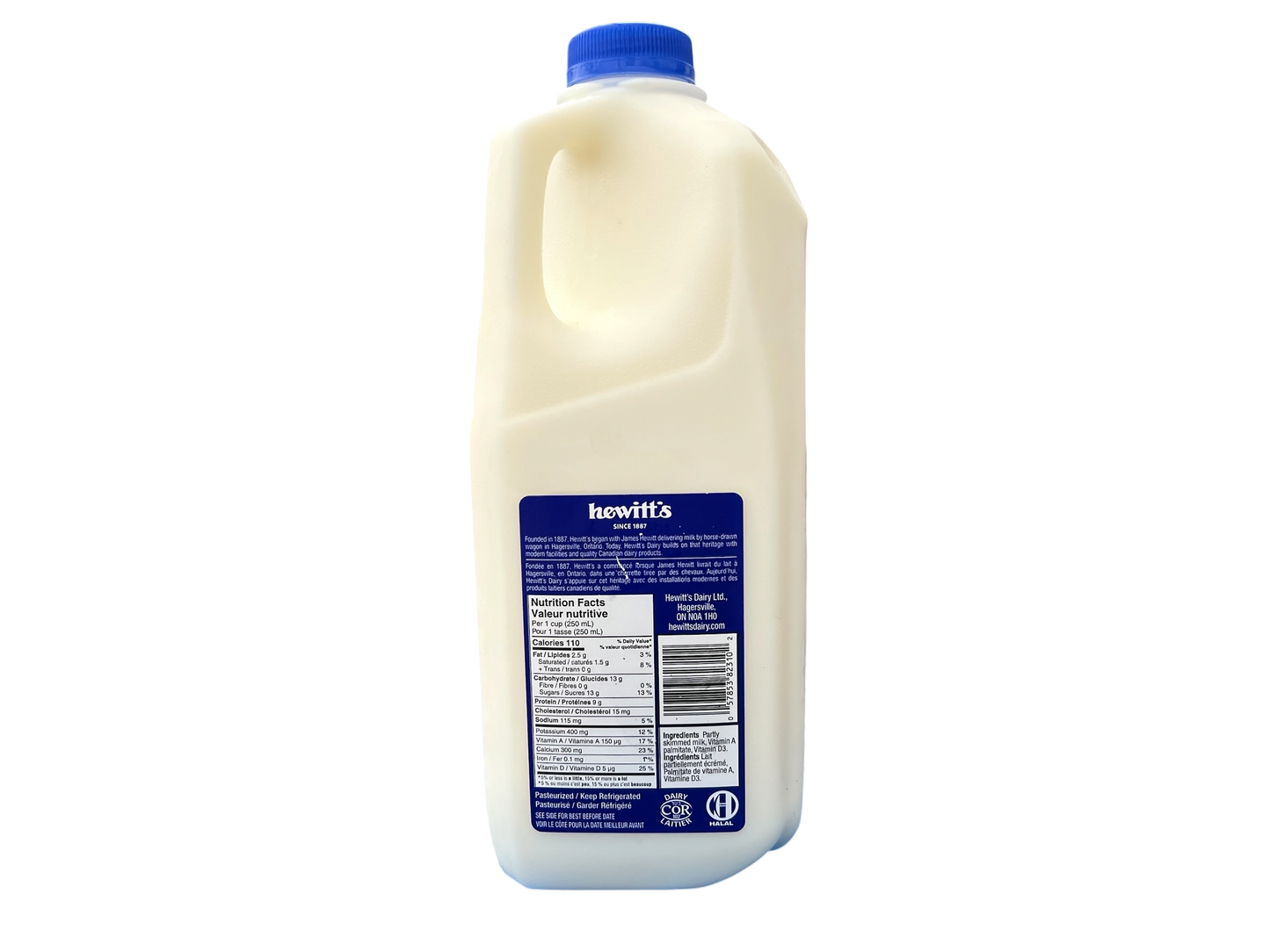Hewitt's Milk 1% - 2L Carton