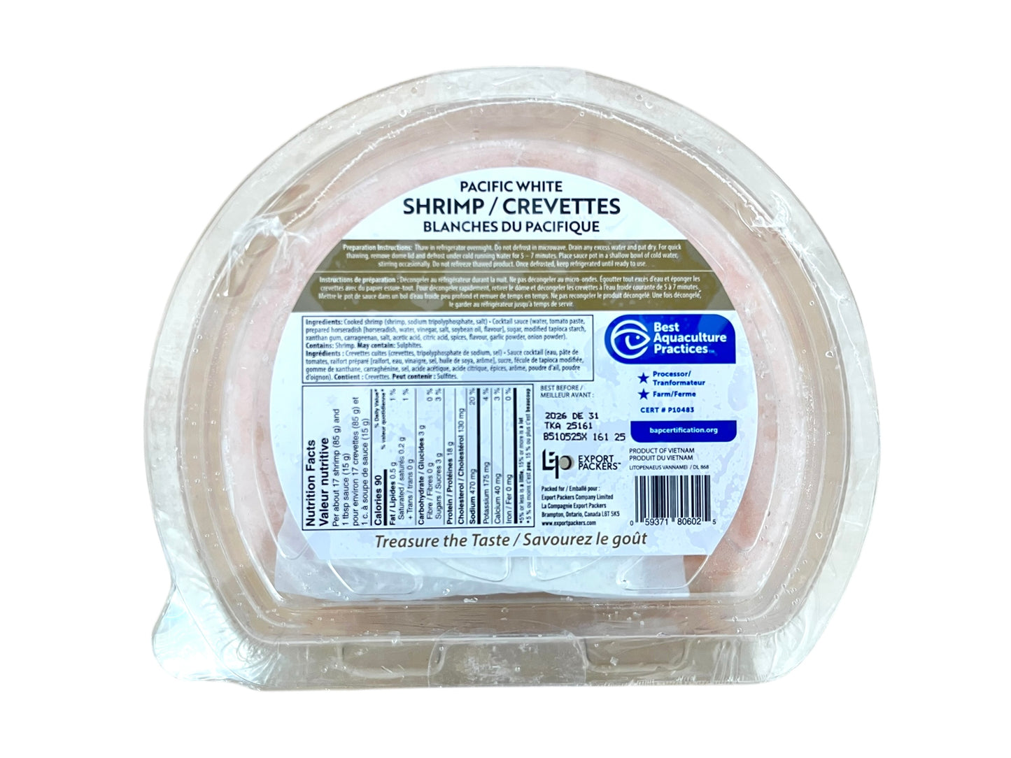 Shrimp Ring with Sauce 19-22ct