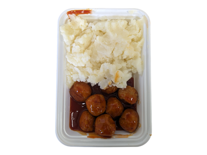 Meatballs and Mashed Potatoes