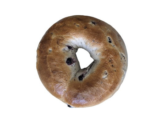 Homemade Blueberry Bagels - 4 Pack