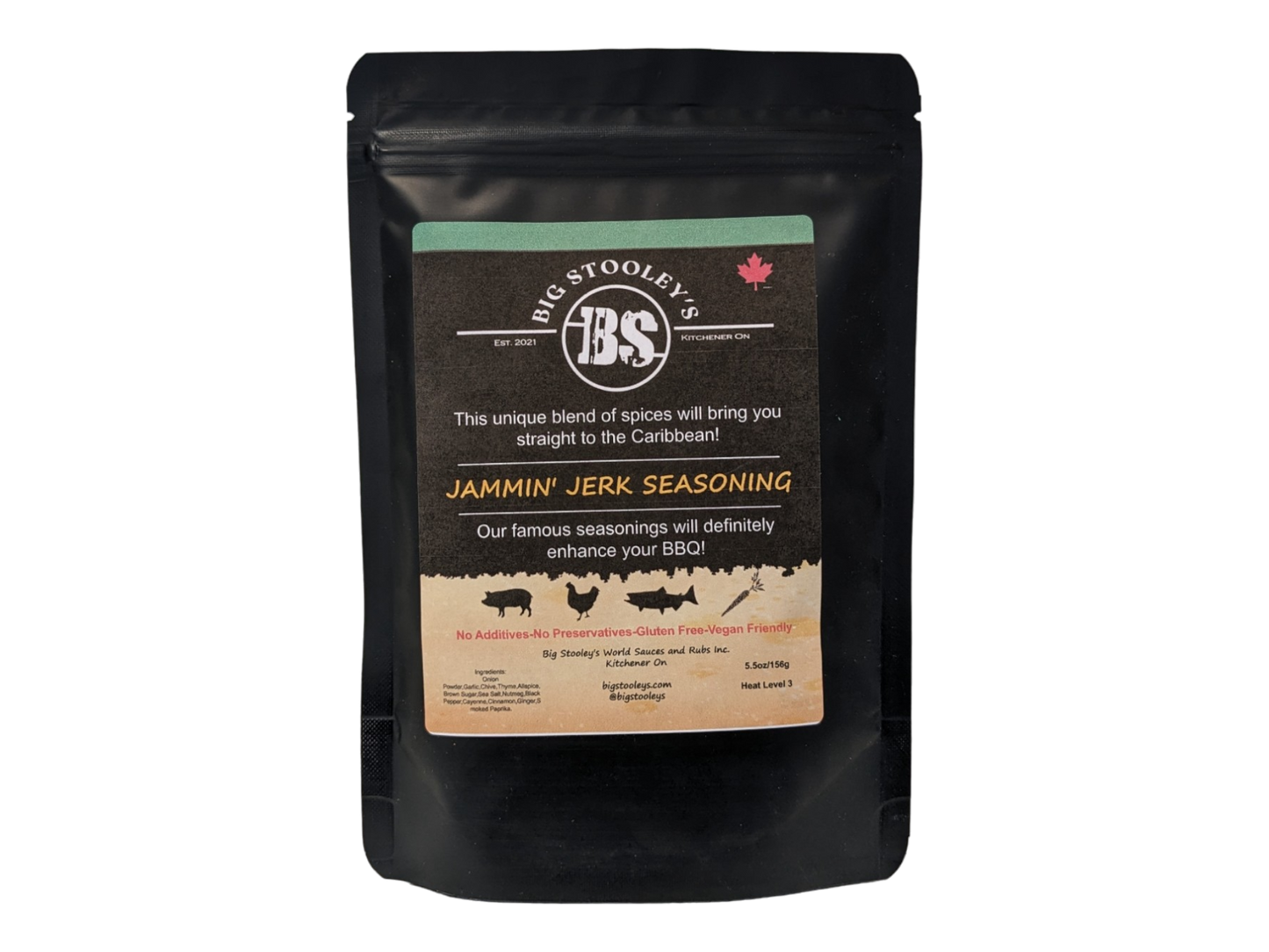 Jammin' Jerk Seasoning - Big Stooleys