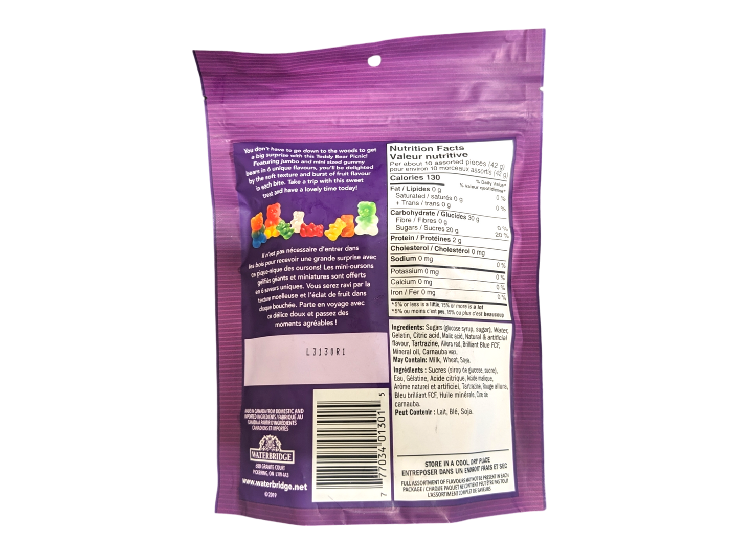 Waterbridge Teddy Bear Picnic Candy